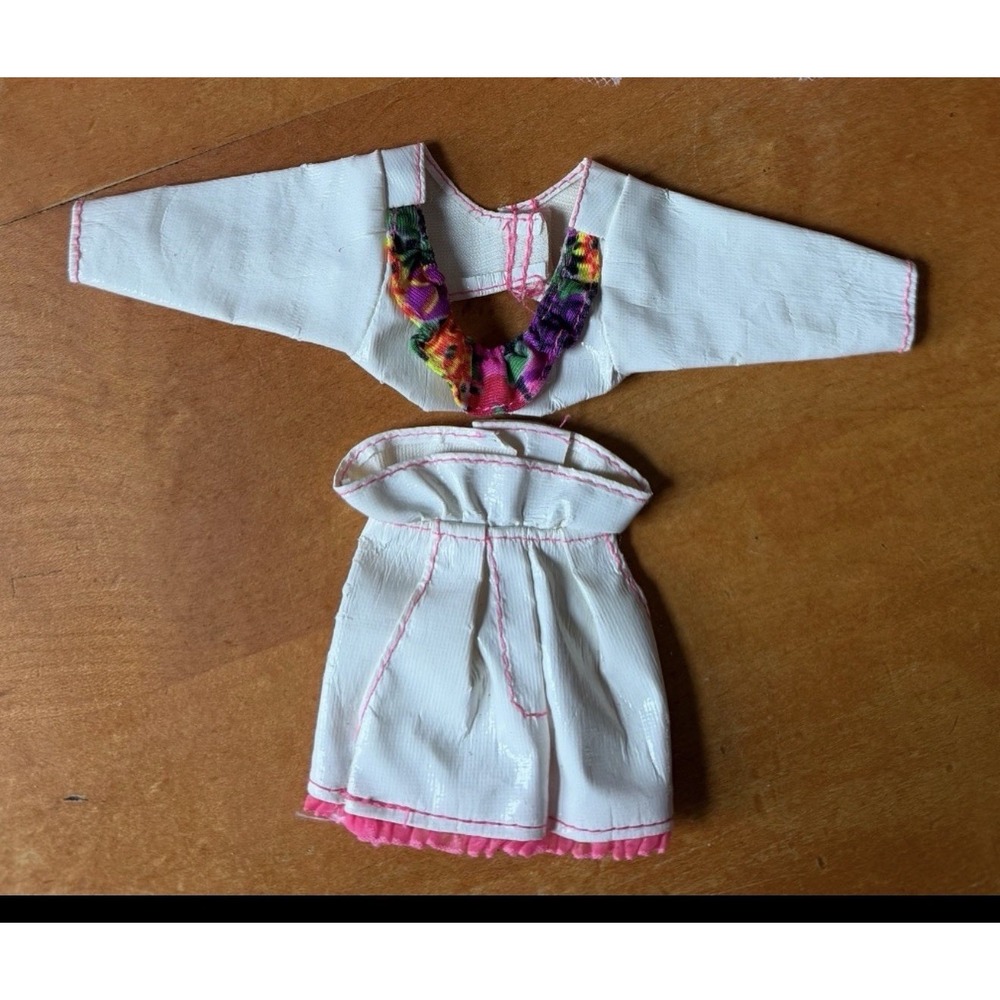 Barbie Roller Skate #2214 Vinyl Jacket Shorts Flowers 1991 Rare